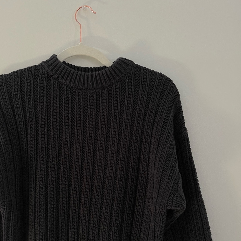 Black sweater